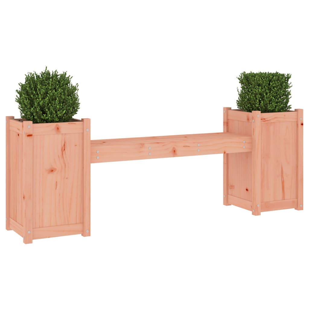 Panchina con Fioriera 180x36x63 cm Legno Massello di Douglas - homemem39