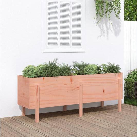 Fioriera Rialzata Giardino 160x50x57 cm Legno Massello Douglas