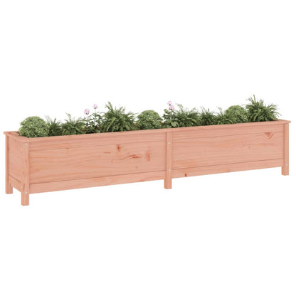 Fioriera Rialzata Giardino 199,5x40x39cm Legno Massello Douglas