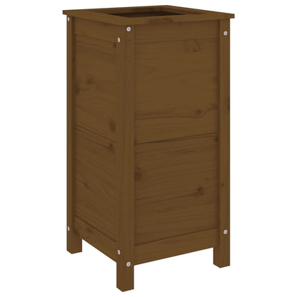 Fioriera da Giardino Ambra 40x40x78 cm Legno Massello di Pino - homemem39