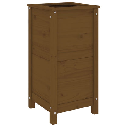Fioriera da Giardino Ambra 40x40x78 cm Legno Massello di Pino - homemem39