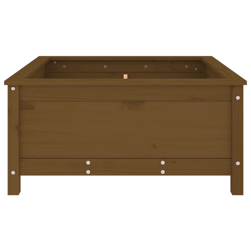 Fioriera da Giardino Ambra 82,5x82,5x39 cm Legno Massello Pino - homemem39
