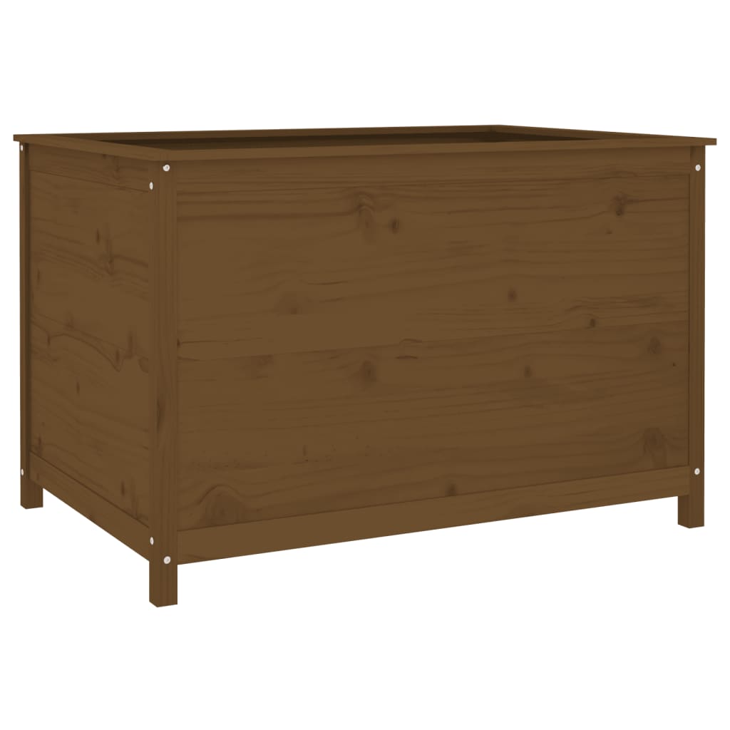 Fioriera Rialzata Giardino Ambra 119,5x82,5x78cm Massello Pino | homemem39