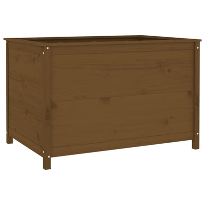 Fioriera Rialzata Giardino Ambra 119,5x82,5x78cm Massello Pino | homemem39
