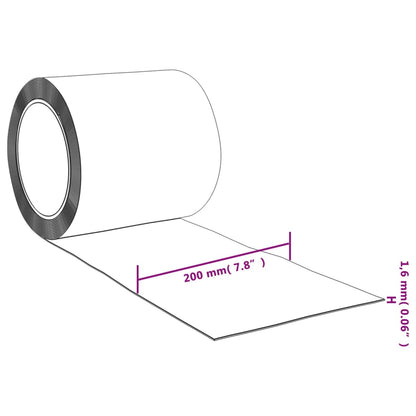 Tenda per Porte Trasparente 200 mm x 1,6 mm 50 m in PVC | homemem39
