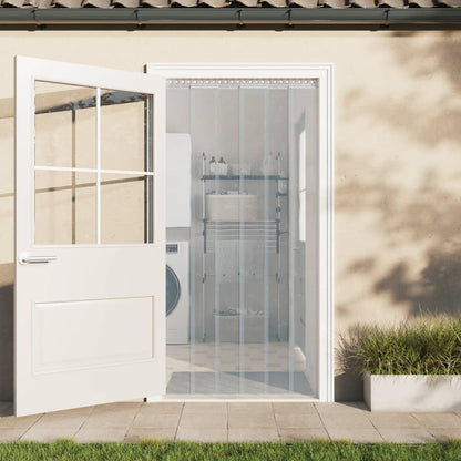 Tenda per Porte Trasparente 300 mm x 2,6 mm 10 m in PVC | homemem39