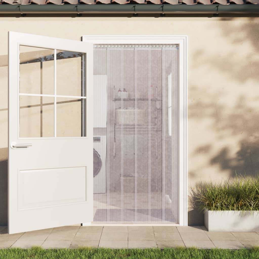 Tenda per Porte Trasparente 200 mm x 1,6 mm 25 m in PVC | homemem39
