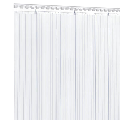 Tenda per Porte Trasparente 300 mm x 2,6 mm 10 m in PVC | homemem39