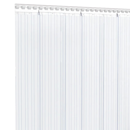 Tenda per Porte Trasparente 300 mm x 2,6 mm 25 m in PVC | homemem39