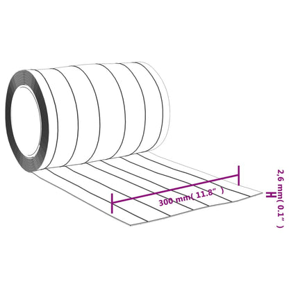 Tenda per Porte Trasparente 300 mm x 2,6 mm 25 m in PVC | homemem39