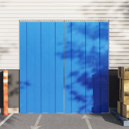 Tenda per Porte Blu 200 mm x 1,6 mm 25 m in PVC | homemem39