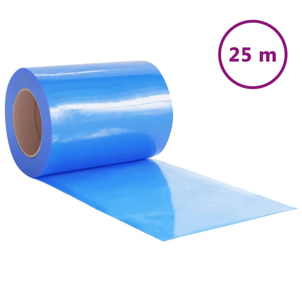 Tenda per Porte Blu 300 mm x 2,6 mm 25 m in PVC | homemem39
