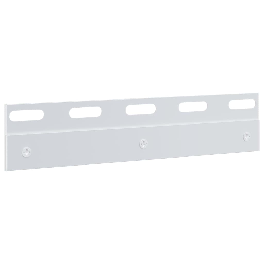 Piastre di Collegamento 6 pz Argento 20 cm Acciaio Inossidabile | homemem39