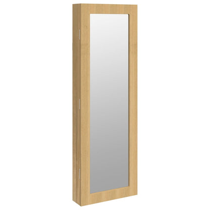 Armadio Portagioie con Specchio a Muro 30x8,5x90 cm | homemem39