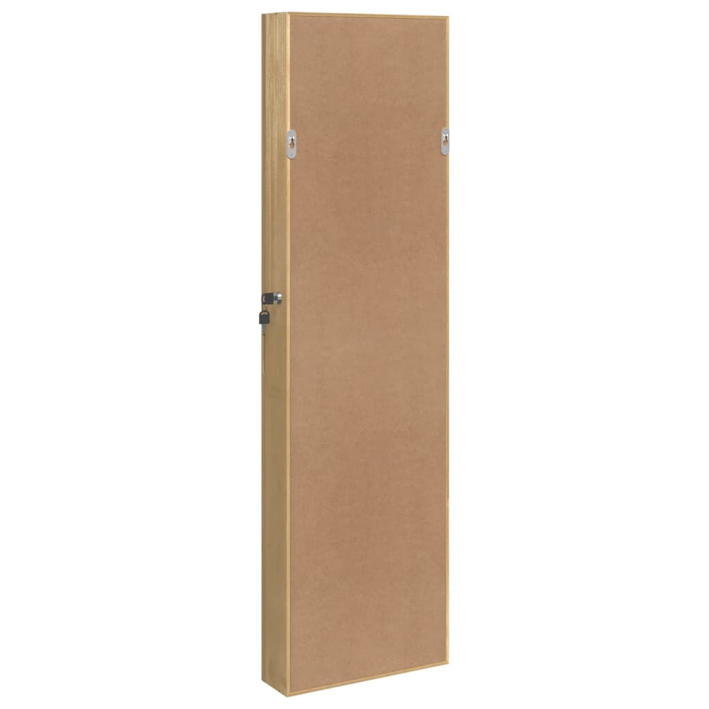 Armadio Portagioie con Specchio a Muro 30x8,5x106 cm | homemem39
