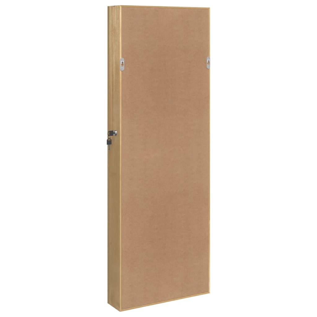 Armadio Portagioie con Specchio a Muro 37,5x10x106 cm | homemem39