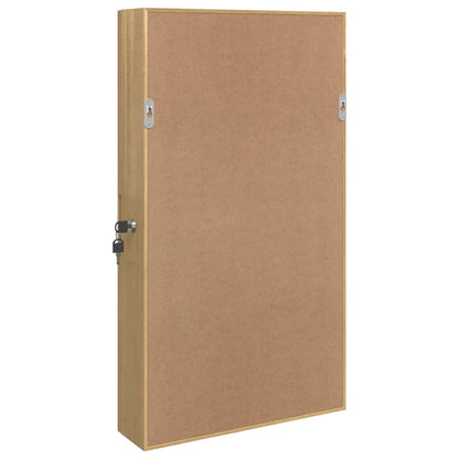 Armadio Portagioie con Specchio a Muro 37,5x10x67 cm | homemem39