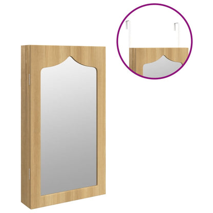 Armadio Portagioie con Specchio a Muro 37,5x10x67 cm | homemem39