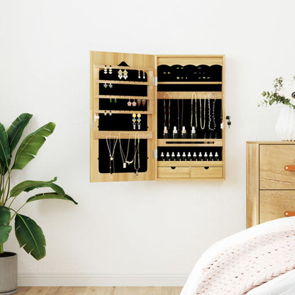 Armadio Portagioie con Specchio a Muro 37,5x10x67 cm | homemem39