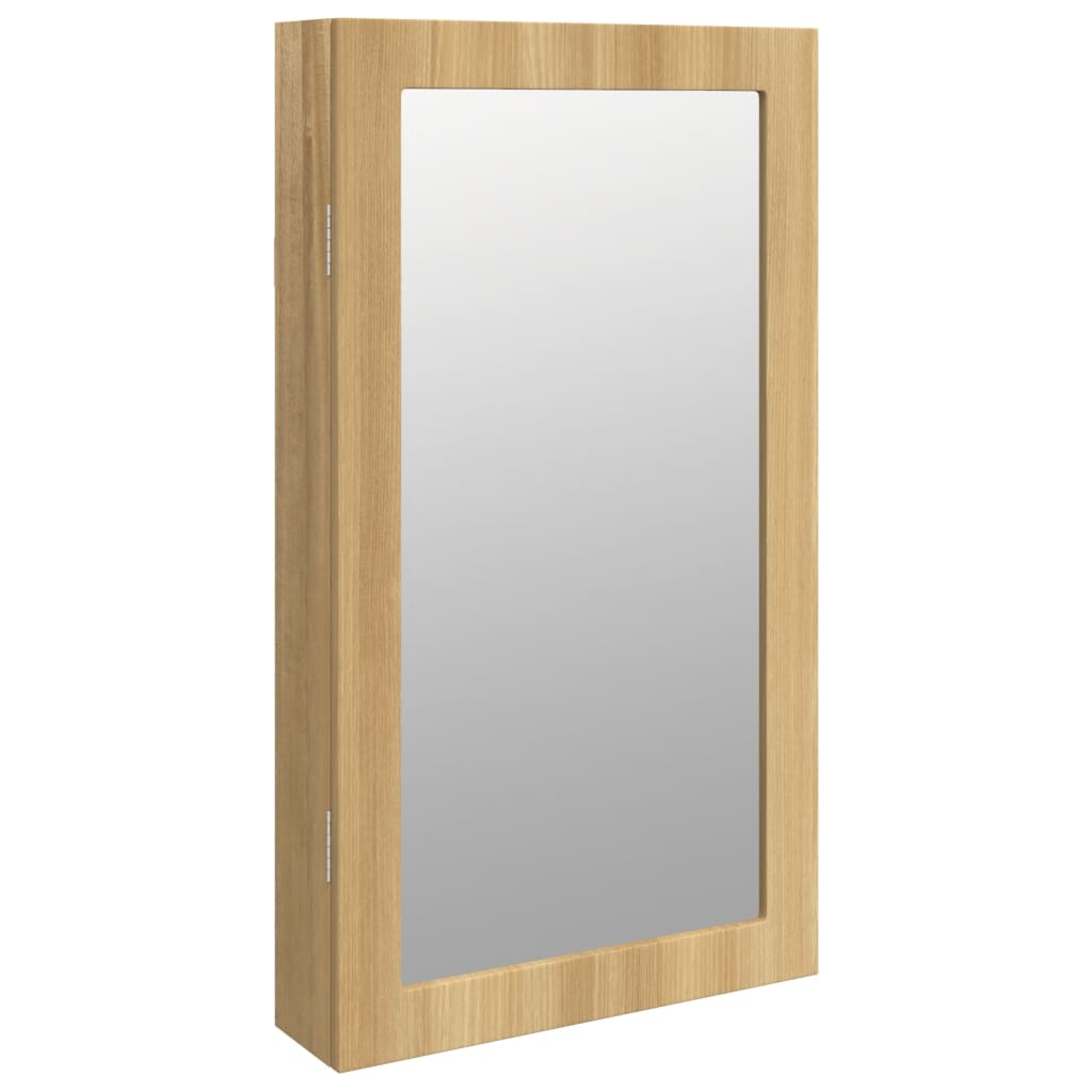 Armadio Portagioie a Specchio con Luci LED a Parete - homemem39