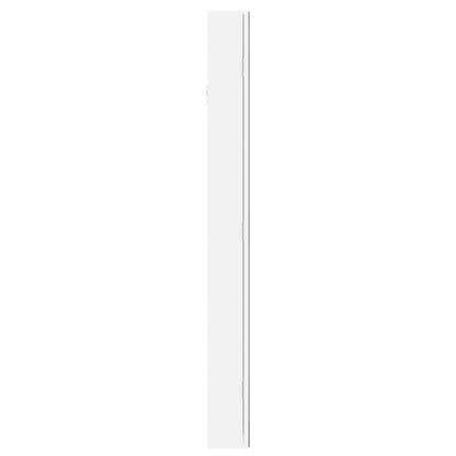 Armadio Portagioie a Specchio con Luci LED a Parete Bianco - homemem39