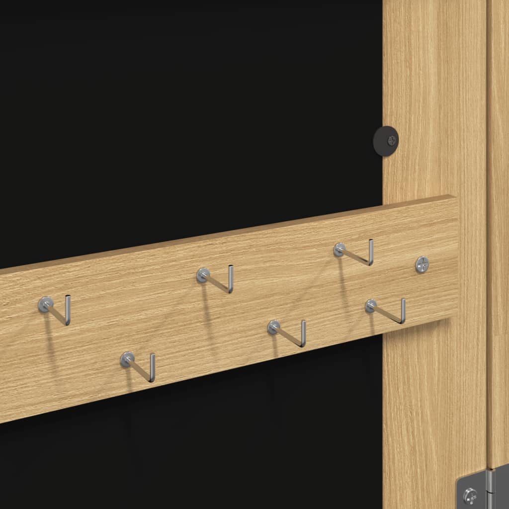 Armadio Portagioie a Specchio con Luci LED a Parete | homemem39