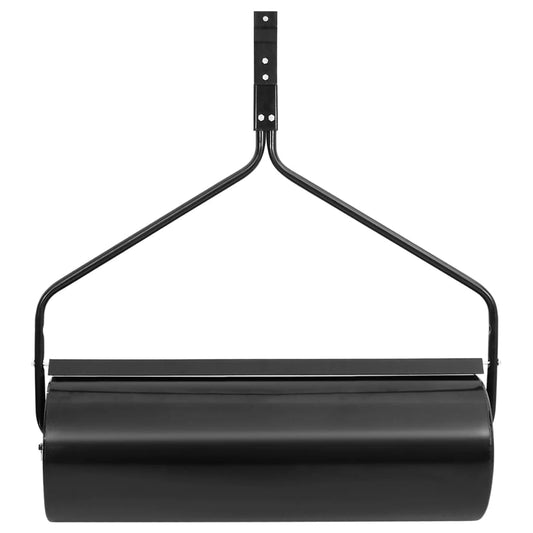 Rullo da Giardino a Spinta Nero 63 L Ferro - homemem39