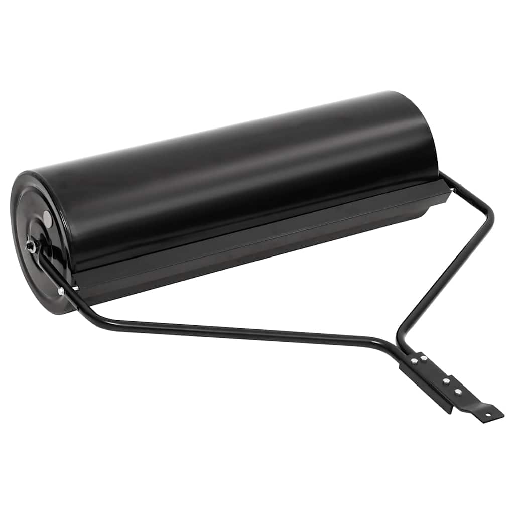 Rullo da Giardino a Spinta Nero 63 L Ferro | homemem39