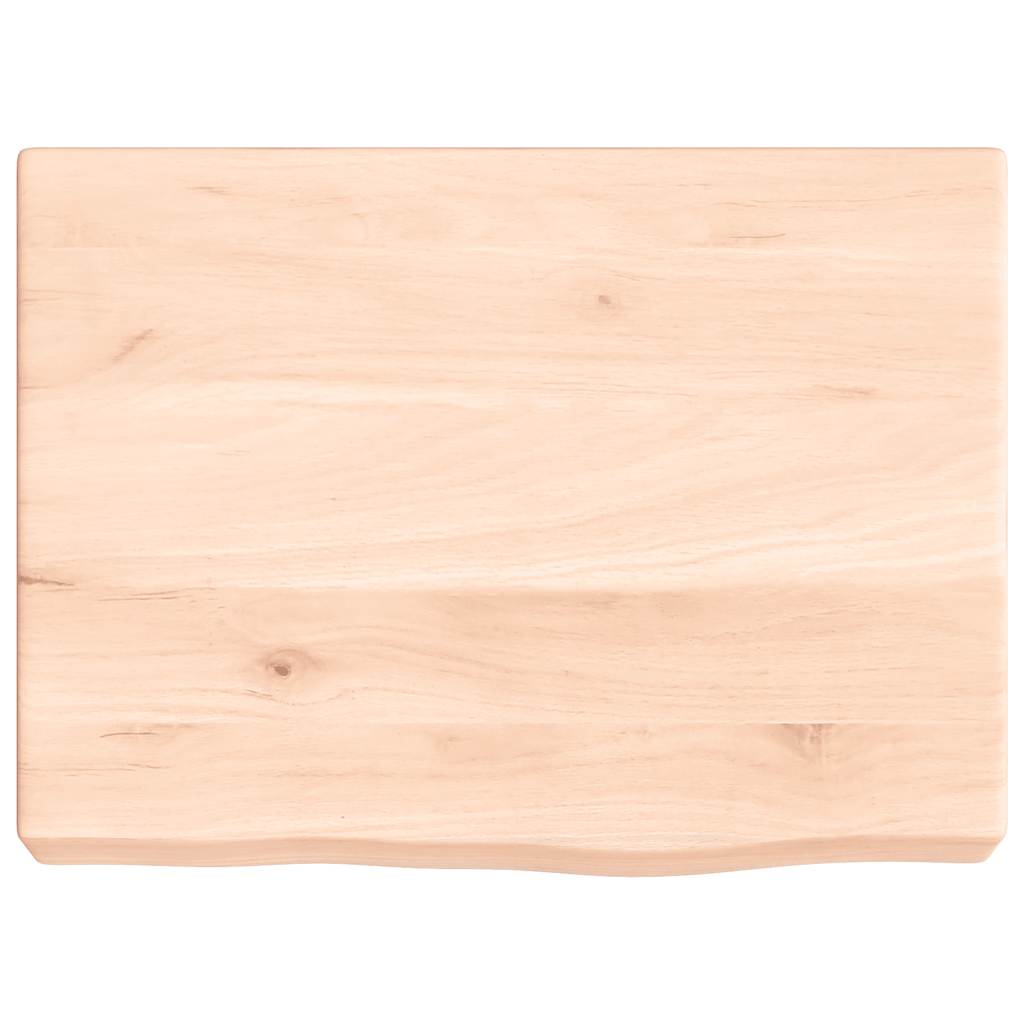 Ripiano a Parete 40x30x(2-6) cm Massello Rovere Non Trattato | homemem39