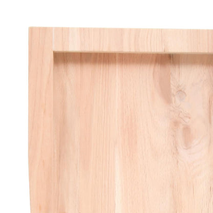 Ripiano a Parete 40x30x(2-6) cm Massello Rovere Non Trattato | homemem39