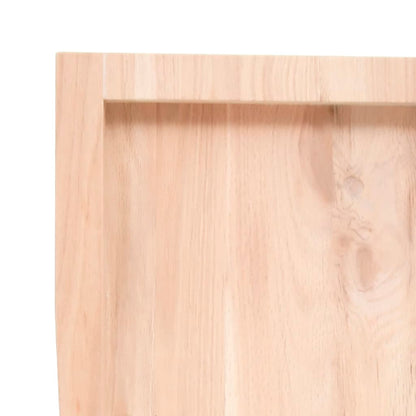 Ripiano a Parete 60x30x(2-6) cm Massello Rovere Non Trattato | homemem39