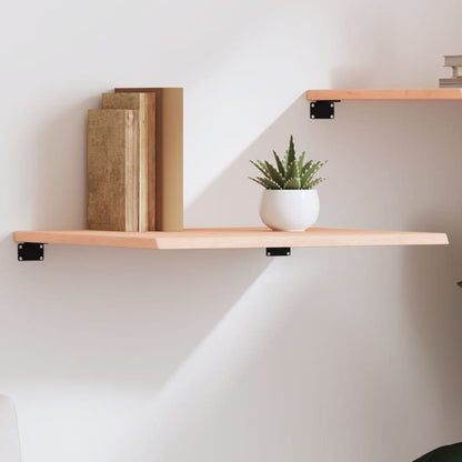 Ripiano a Parete 60x50x2 cm Legno Massello Rovere Non Trattato | homemem39