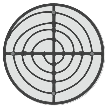 Set da Pranzo da Giardino 5 pz Nero in Polyrattan | homemem39