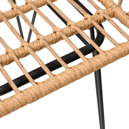 Set da Pranzo da Giardino 5 pz in Polyrattan | homemem39