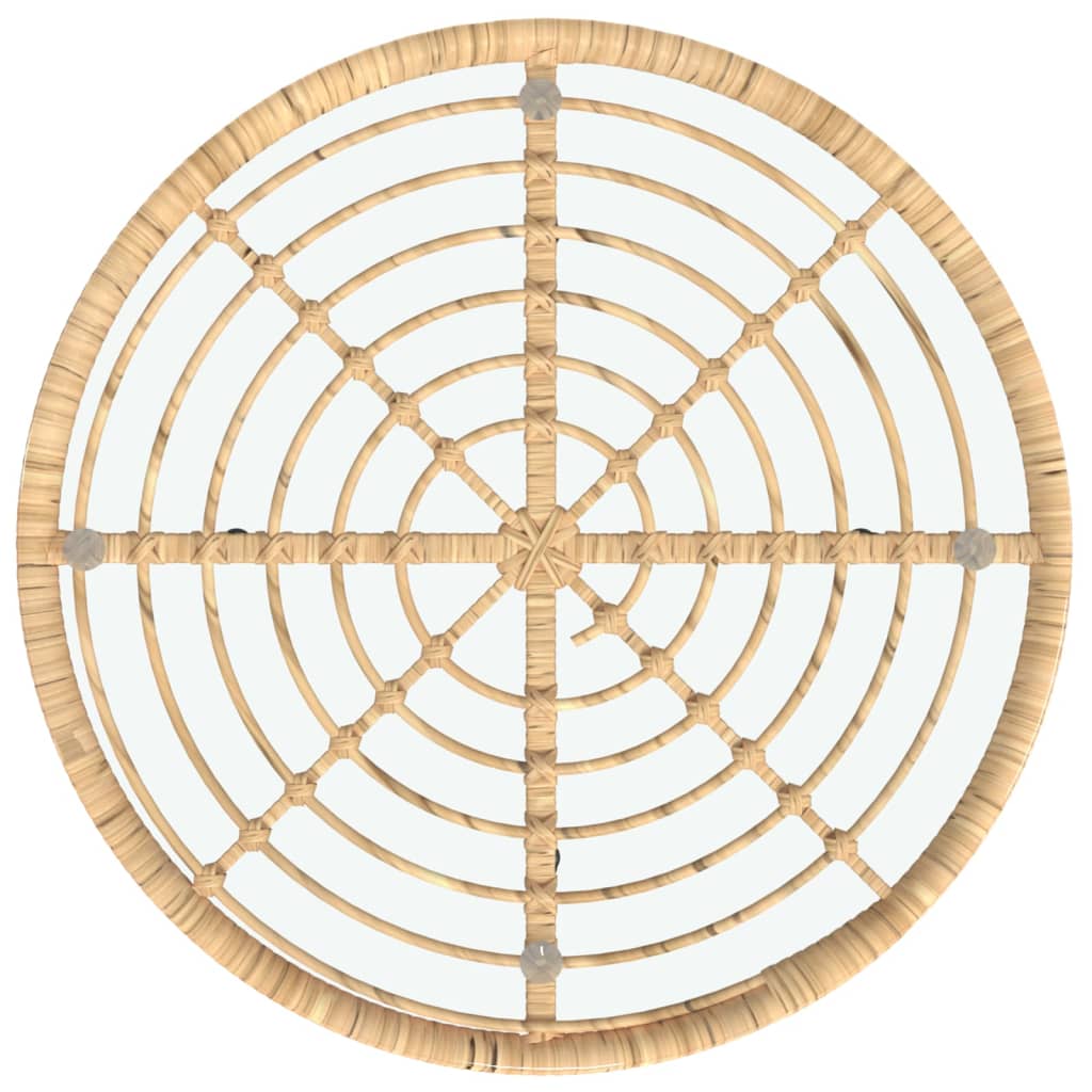 Set da Pranzo da Giardino 5 pz in Polyrattan | homemem39