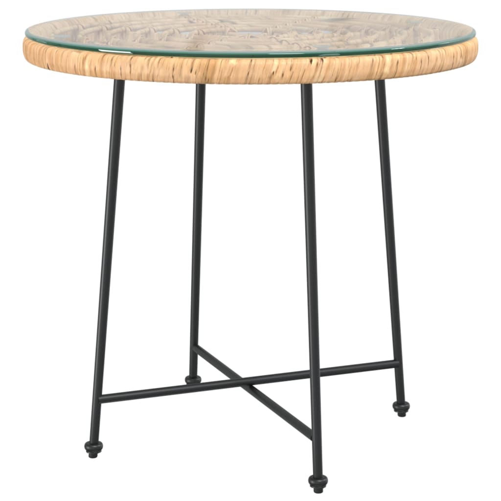 Set da Pranzo da Giardino 5 pz in Polyrattan | homemem39