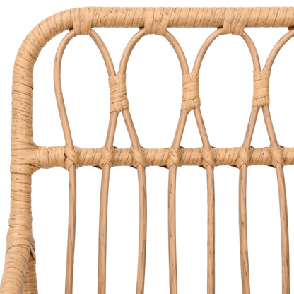 Set da Pranzo da Giardino 3 pz in Polyrattan - homemem39