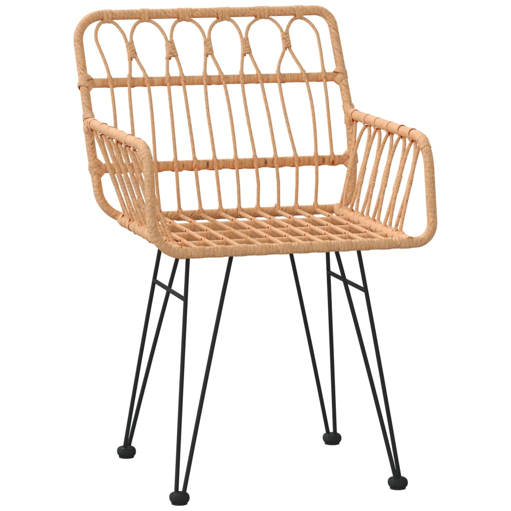 Set da Pranzo da Giardino 7 pz in Polyrattan | homemem39