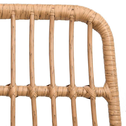Set da Pranzo da Giardino 7 pz in Polyrattan | homemem39