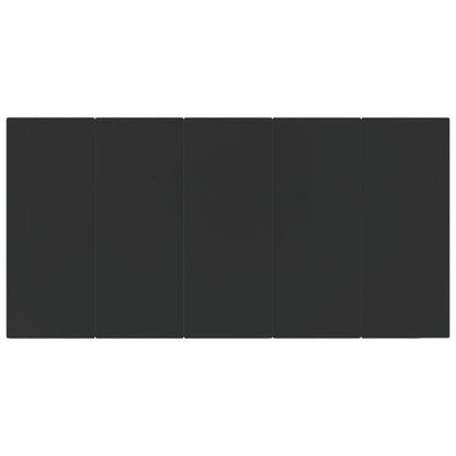 Set da Pranzo da Giardino 9 pz in Polyrattan - homemem39