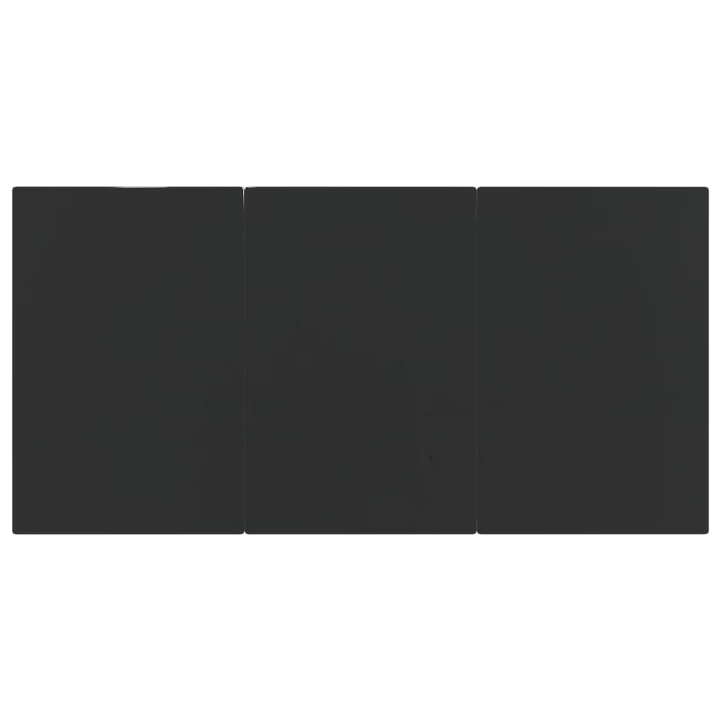 Set da Pranzo da Giardino 5 pz in Polyrattan - homemem39