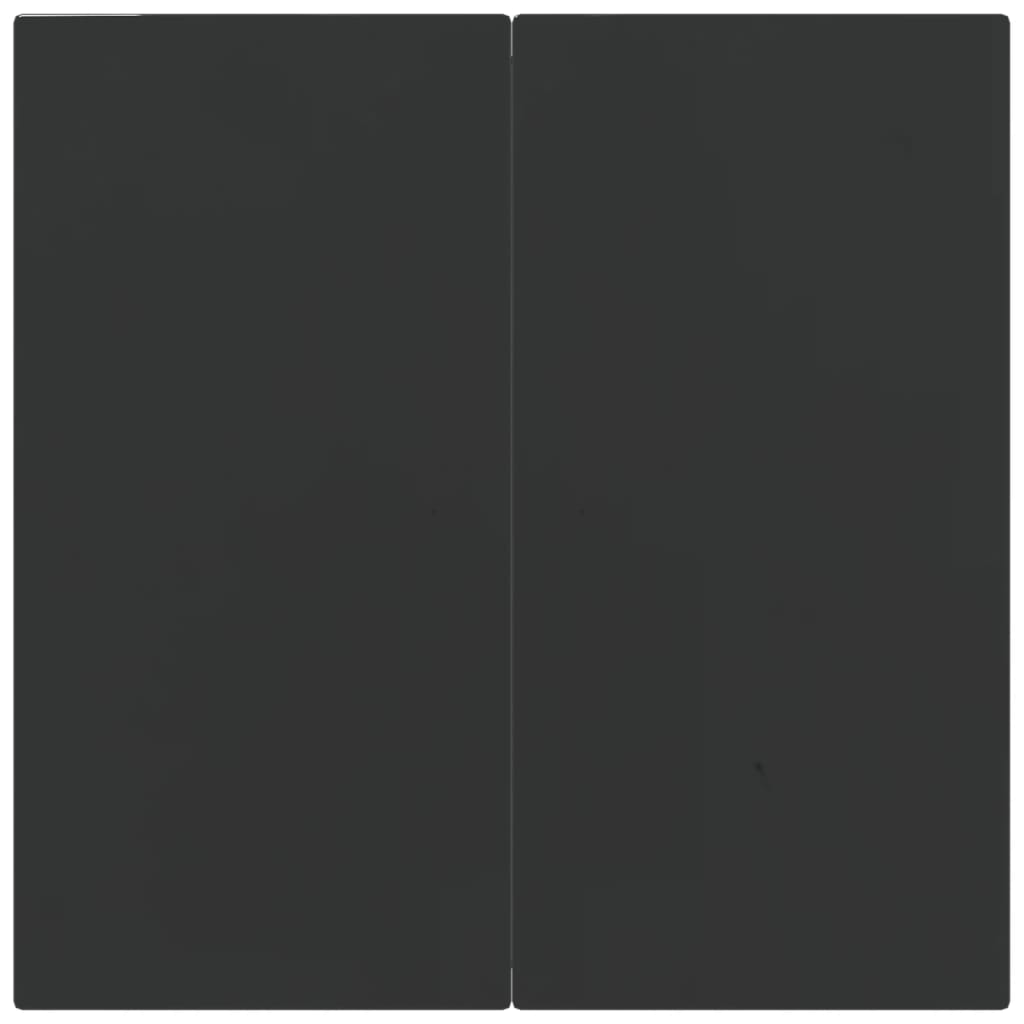 Set Salotto Giardino 3 pz con Cuscini Nero e Grigio Polyrattan | homemem39