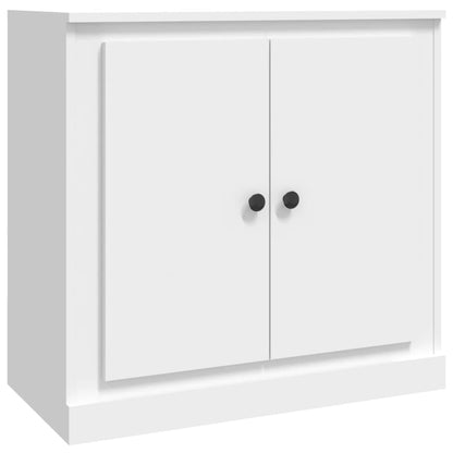 Credenze 3 pz Bianco in Legno Multistrato