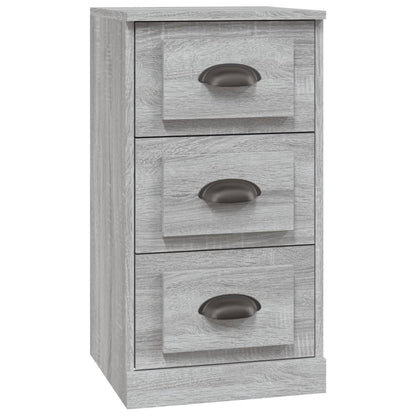 Credenze 3 pz Grigio Sonoma in Legno Multistrato - homemem39