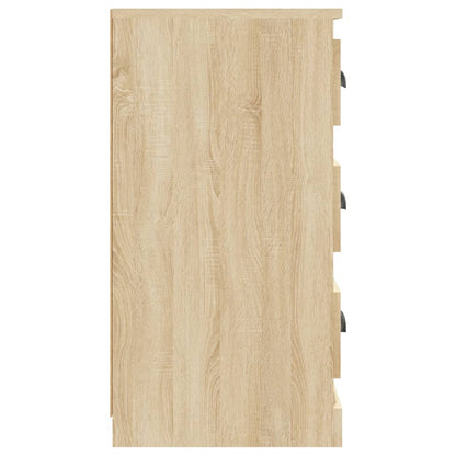 Credenze 2 pz Rovere Sonoma in Legno Multistrato