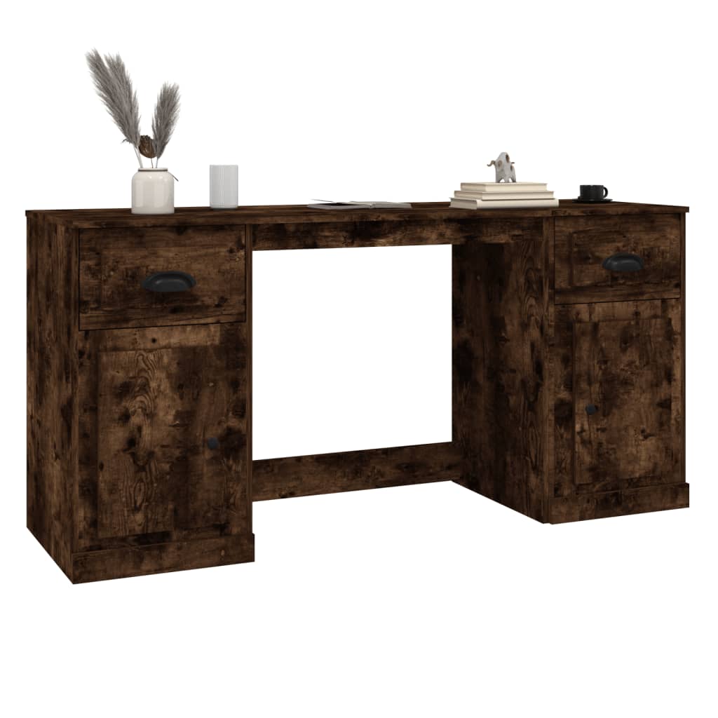 Scrivania con Armadietto in legno multistrato