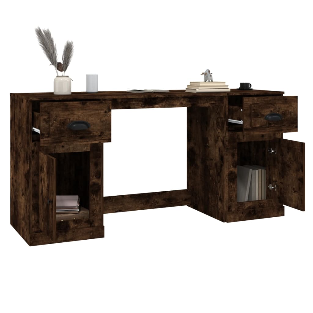 Scrivania con Armadietto in legno multistrato