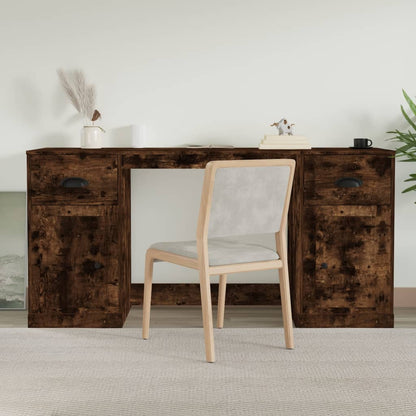 Scrivania con Armadietto in legno multistrato