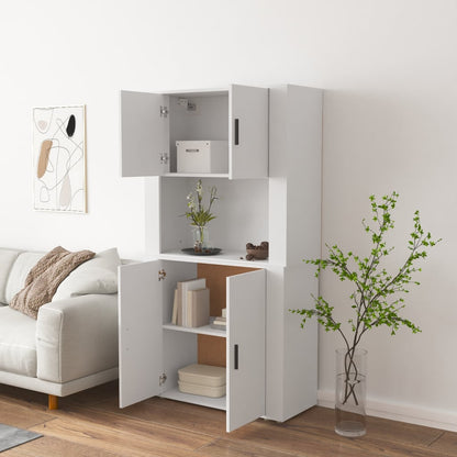 Credenza Bianca in Legno Multistrato | homemem39