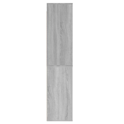 Credenza Grigio Sonoma in Legno Multistrato - homemem39